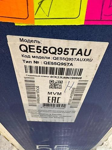 Televizorlar: Samsung QE55Q95TAUXRU televizoru Samsung QE55Q95TAUXRU – Yeni məhsul — 5