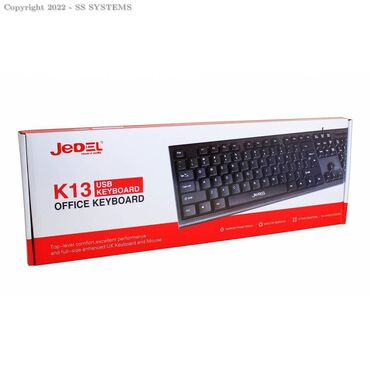 klaviatur: Jedel K13 klaviatura. Məhsul yenidir. Metrolara çatdırılma mümkündür