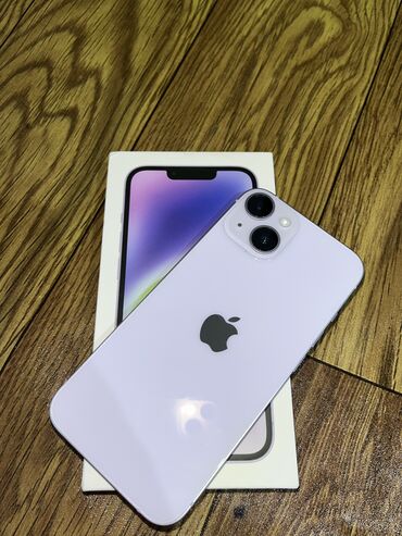 iphone x рассрочка: IPhone 14, Б/у, 128 ГБ, Deep Purple, Коробка, 88 %