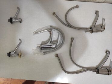 Смесители для раковин: Смесители для ванной, кухни, умывальника, б/у и новые. Проверены, все — 10