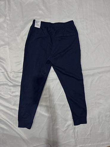 штаны найк: Мужские брюки, M, Nike, Новый, цвет - Синий, Самовывоз — 4