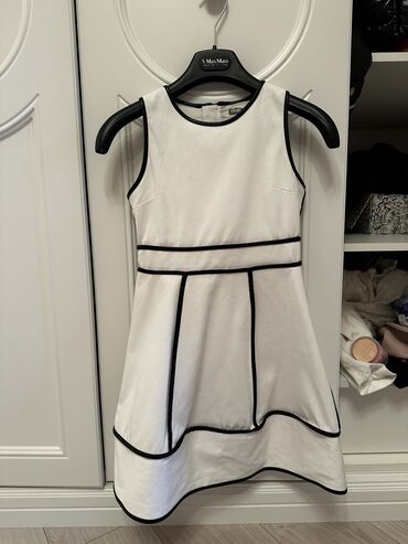 платья белые: Повседневное платье, Лето, Короткая модель