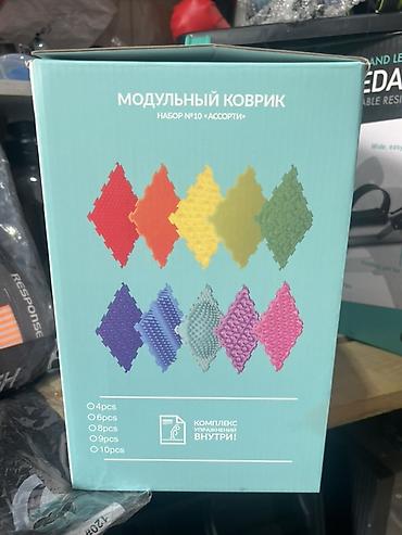 маты пазлы: Ортодон Модульный коврик, набор №10 «Ассорти» Описание: - Модульный — 3