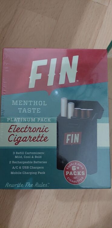 oprema za butik: FIN elektronske cigarete Kutija je punjac koj se puni puni barerije 2