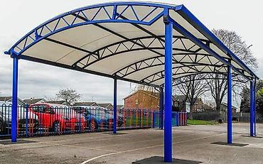 Навесы: Навес, Арочный, Металл, Поликарбонат — 10