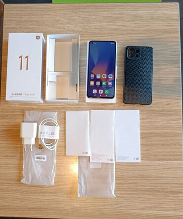 Xiaomi: Xiaomi Mi 11 Lite, 128 GB, rəng - Çəhrayı, 
 Sensor, Barmaq izi, İki sim kartlı