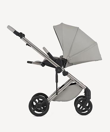 Коляски: Коляска, Anex, цвет - Серебристый, Б/у, Самовывоз — 6