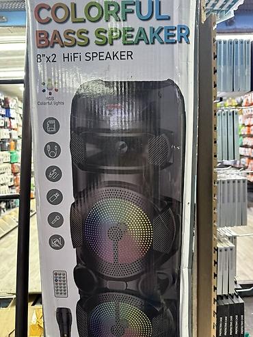 samsung galaxy fold2: Портативная акустическая система Colorful Bass Speaker (HiFi, 8" x2) — 1