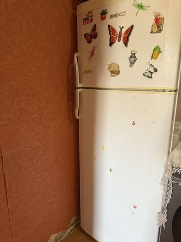 Б/у 2 двери Beko Холодильник Продажа, цвет - Белый, Есть кредит