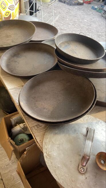 сковорода цена бишкек: Чёрные советские сковородки маленькие 600 большие 700