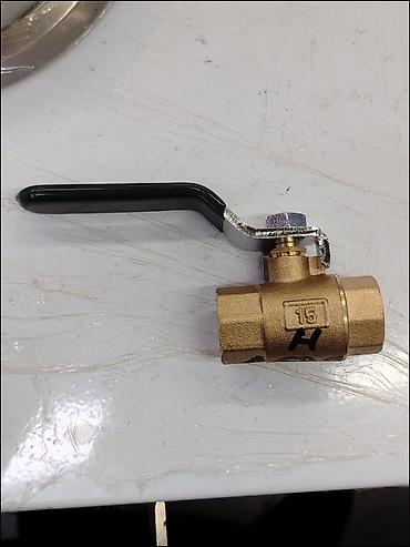 Шаровой кран 1/2" (DN15), латунный, с рычажной ручкой. - Материал