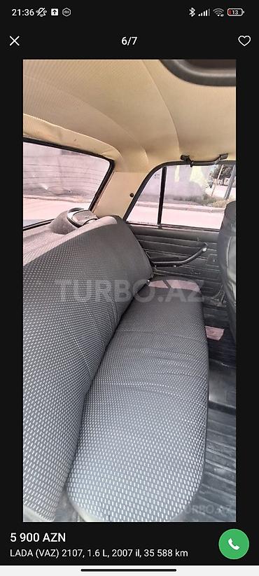 kia rio satışı: VAZ (LADA) 2107: 1.6 l | 2007 il Sedan — 6