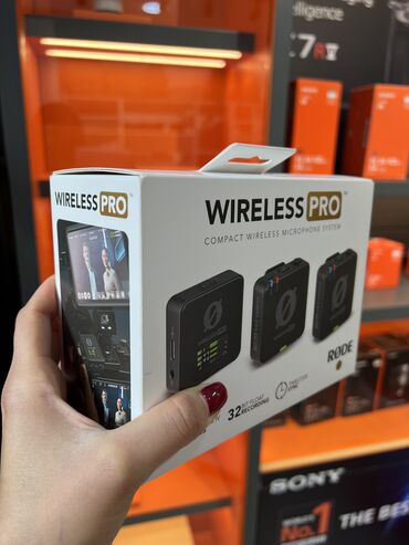 Videokameralar: Wireless Pro Microphone