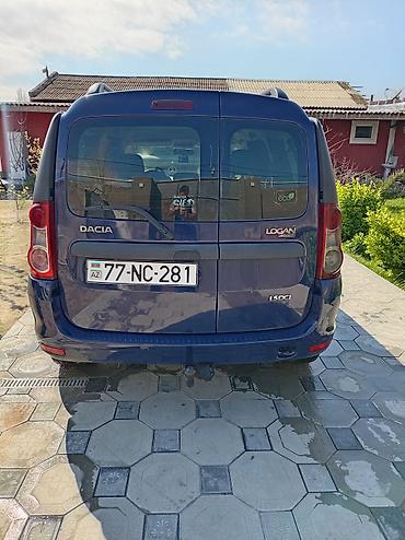 oka satisi: Dacia Logan MCV, göy rəng, Azərbaycan nömrə nişanı 77-NC-281 — 5
