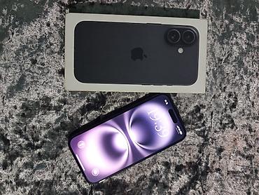 tv android: IPhone 16, цвет Black (черный). В комплекте: коробка. Ключевые — 2
