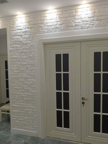 metbex kafeli: Dekorativ fasad və hasar üçün daş panelləri - Material: dekorativ
