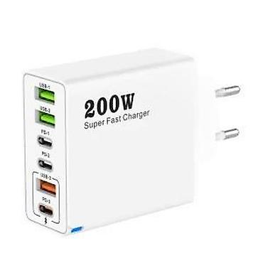 samsung: Super Punjač sa 6 portova snage 200W NOVO. Opis proizvoda: BOJA — 9
