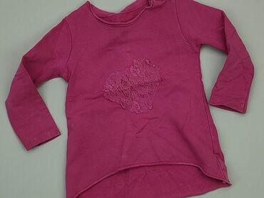 elegancka bluzka pudrowy róż: Bluzka, 3-4 lat, 98-104 cm, stan - Dobry