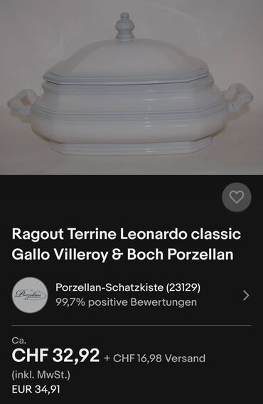 Kuhinjski setovi: Corbaluk i tanjir majolika Gallo Leonardo 70,80te. Stanje — 3