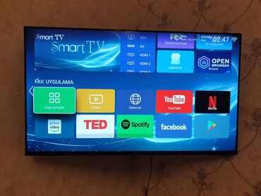 tv wifi qosmaq: İşlənmiş Televizor LCD 4K (3840x2160), Ünvandan götürmə, Ödənişli çatdırılma