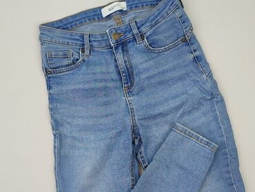 koszulka z leniwcem reserved: Denim, Jeans for women, size S (EU 36)