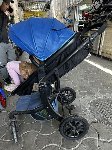 магинки для парка: Детская прогулочная коляска с большим капюшоном идеальном состоянии — 2