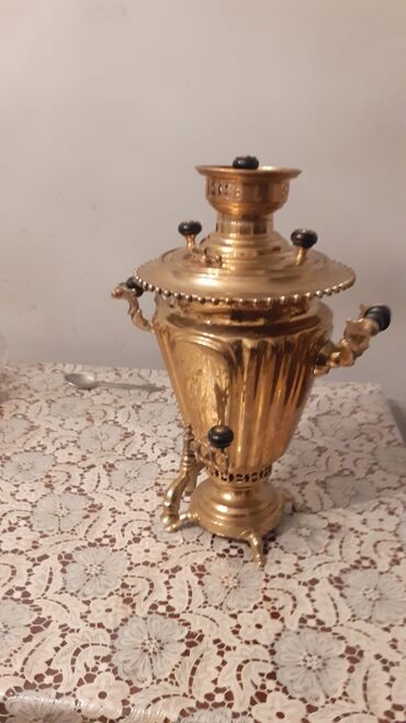 antikvar samovar qiymetleri: Qedim Antikvar Medallı samovar Satilir 550 azn real aliciya endirim