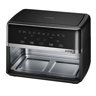 printer ucuz: MOVA FD20s Pro Air Fryer (Black) 10 litrlik böyük FlexZone səbəti — 3