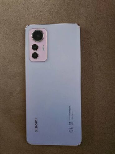 Xiaomi: Xiaomi 12 Lite, 128 GB, rəng - Bənövşəyi, 
 Barmaq izi, Face ID