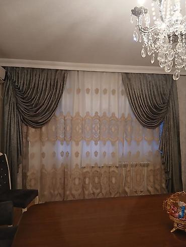 Zərif pərdə dəsti Cox əla vəziyyətdədir . Təzə ev ücün alınıb az