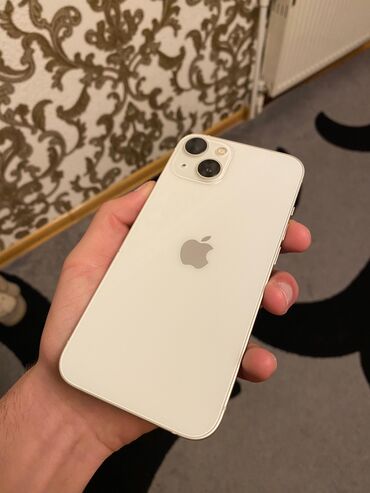 en ucuz iphone 13: IPhone 13, 128 GB, Ağ, Simsiz şarj, Barmaq izi, Face ID