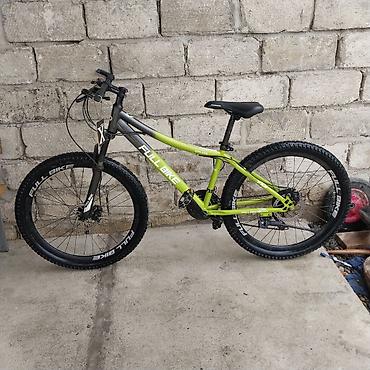 Velosipedlər: FULL BIKE dağ velosipedi - Rəng: yaşıl-qara gövdə, “FULL BIKE” loqolu — 1