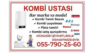 komputer cantalari: Kombi ustasi bütün növ kombilerin temiri ve erpden temizlenmesi — 5