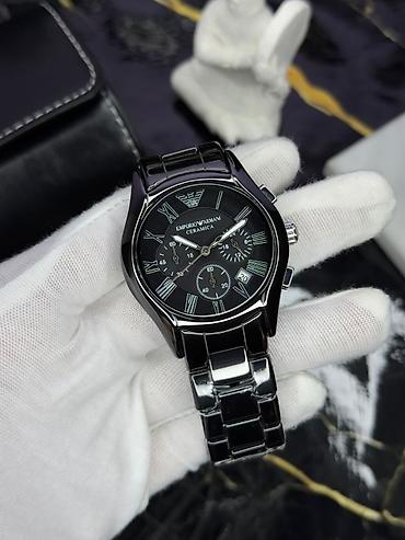 emperio armani: Yeni, Qol saatı, Emporio Armani, rəng - Qara — 1