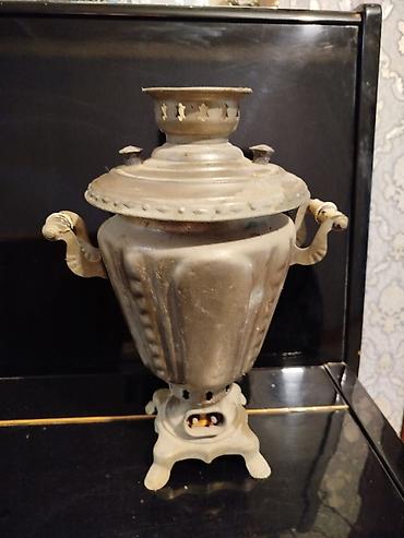 samavar qiyməti: Tok samavarı (alıb od ede bilərsiniz Antik metal samovar - Material — 2