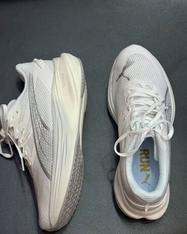 фирменные спортивные костюмы женские: Мужские кроссовки, 44, Puma, Новый, цвет - Белый, Бесплатная доставка
