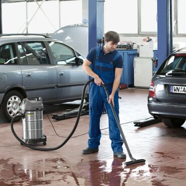 Пылесосы: Пылесос, Karcher, Строительный, Влажная, Паровая, Смешанная, Фильтр для воды, Контейнер, Мешок — 6