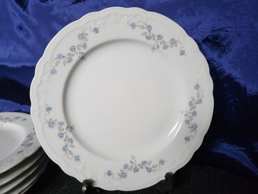 Ostali antikviteti: Tanjiri 1949-1954g.Seltnann Weiden Nemacka. Desertni bez — 6