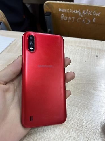 Samsung Galaxy A01, 32 ГБ. Брал для себя, использовал только для at lalafo.kg Samsung Galaxy A01, 32 ГБ. Брал для себя, использовал только для