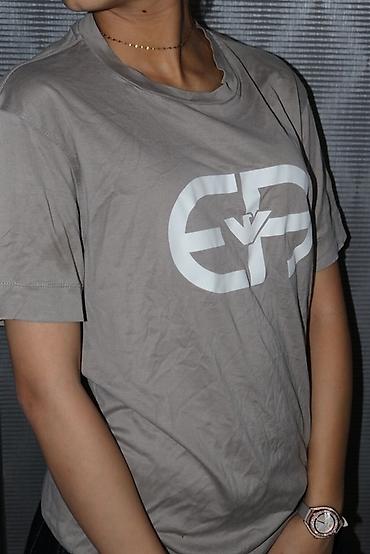 saray ş: Futbolka, Emporio Armani, M, rəng - Boz — 4
