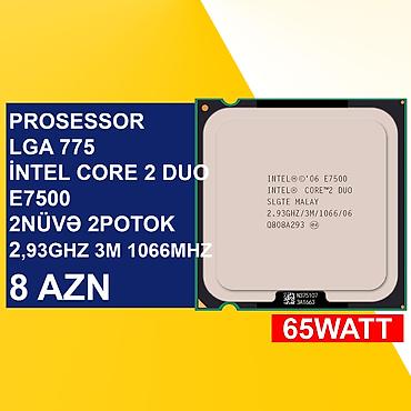 Prosessorlar: Kompüter üçün Prosessorlar ⭐LGA 775 İntel Dual Core E6600 3,06Ghz 2M — 4