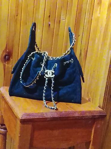 avangard style: Классическая сумка, Chanel, Материал: Замша, Стеганая модель, Женские, Новый — 3