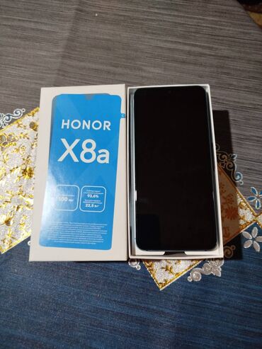 телефон fly 451: Honor X8a, 128 GB, rəng - Mavi