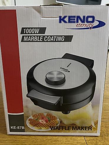 dvd player za auto: Aparat za vafle KENO Eternity KE-87B - Snaga: 1000 W - Ploče sa — 2