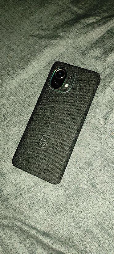 xiao: Xiaomi, Mi 11, Б/у, 128 ГБ, цвет - Черный, 2 SIM — 1