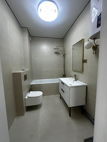 binar: 1 комната, 49 м², Аламедин-1 мкр Индивидуалка, 3 этаж, Евроремонт — 3