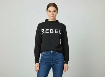 bluza z jack daniels: Bik Bok, Women`s sweatshirt, size XS