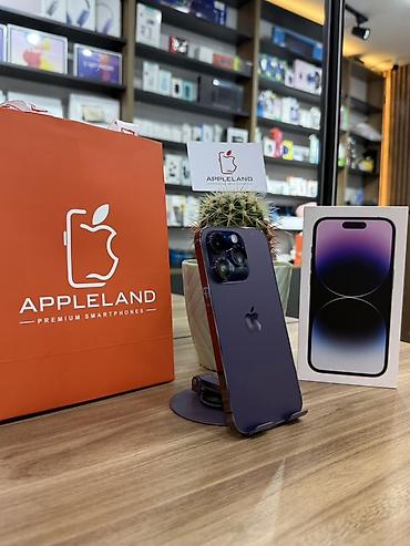 IPhone 14 Pro, 256 GB, Deep Purple, Face ID lalafo.az -da IPhone 14 Pro, 256 GB, Deep Purple, Face ID
