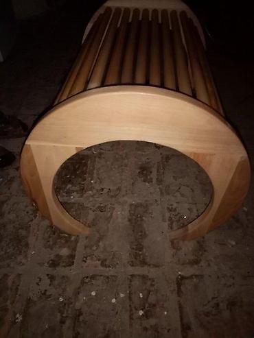 Ostali nameštaj: KLUPA OD PUNOG DRVETA NOVA UNIKAT TOP MODEL AKCIJA | Potpuno nova — 5