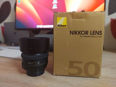 Avtoelektronika: Nikon 50mm f/1.4G AF-S Nikkor Obyektiv səliqəli istifadə olunub